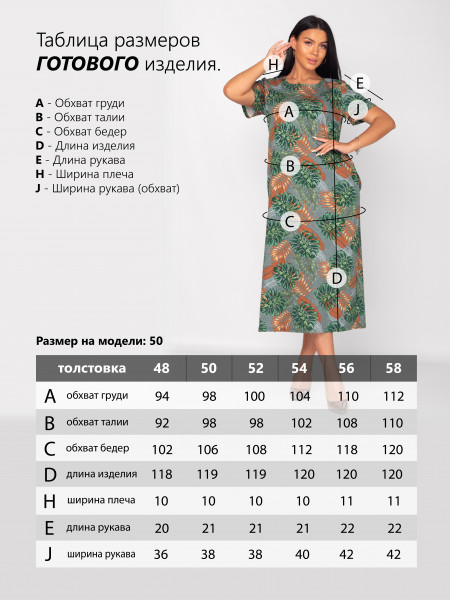 Платье женское кулирка Платье женское кулирка